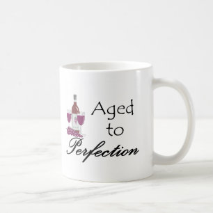 Åldrats till perfektionT-tröja och Gifts. Kaffemugg
