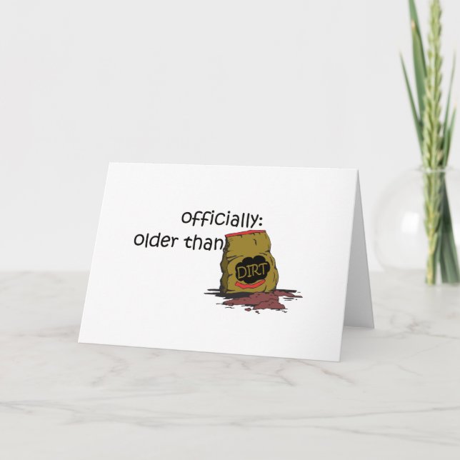 Äldre än Smutsen Kort (Framsida)