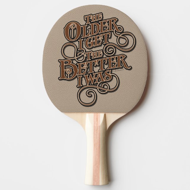 Äldre Bättre Pingisracket (Framsidan)