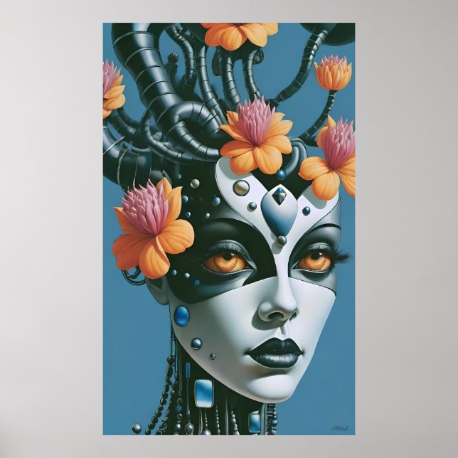 Äldre blomsterstatsman poster (Framsidan)