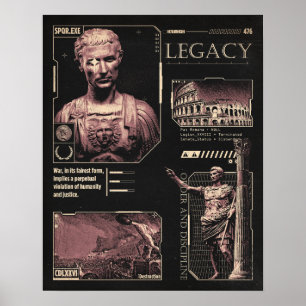 Äldre - Brutalistisk design Poster