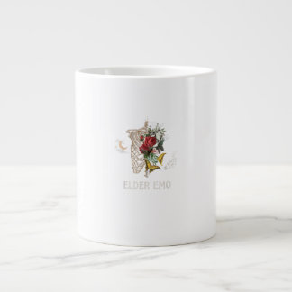 Äldre Emo Rolig Goth Äldre Gothic Cottagecore Gobl Jumbo Mugg