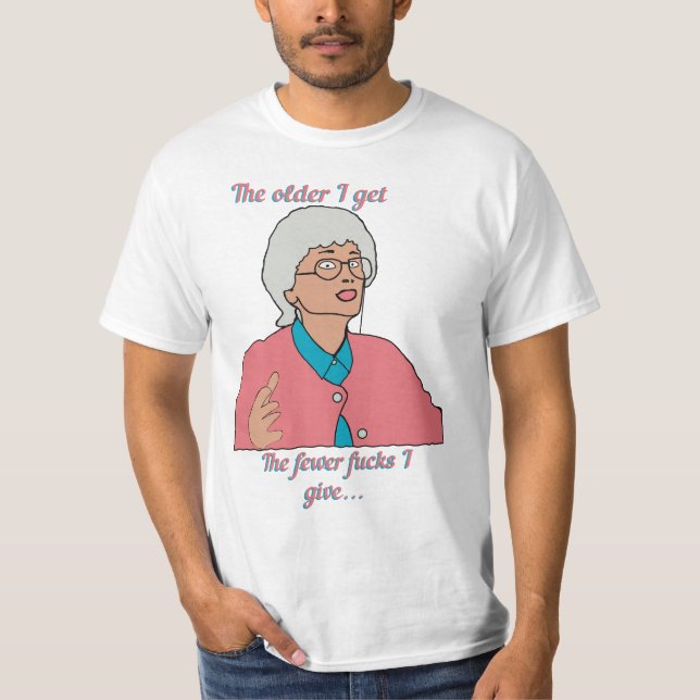 Äldre jag får t shirt (Framsida)