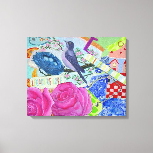 Äldre Kärlek Wrapped Canvas Prints - Gifts (Framsida)