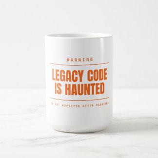 Äldre kod är hemskt roligt programmerare utvecklar kaffemugg