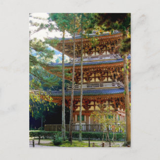 Äldre Pagoda i Kyoto Vykort