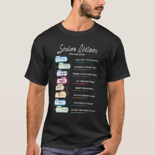Äldre personer Textilier: Högre medborgare T Shirt
