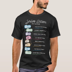 Äldre personer Textilier: Högre medborgare T Shirt