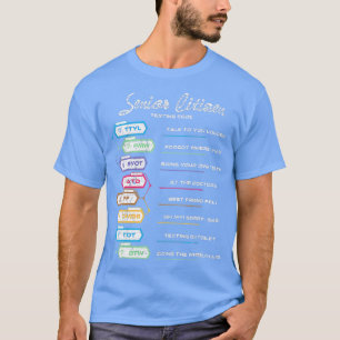 Äldre personer Textionskod Lustigt nog Citiz T Shirt