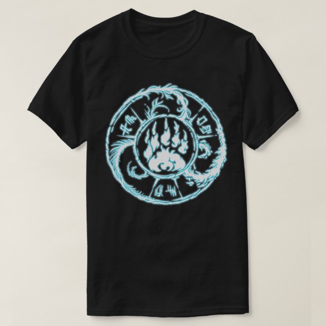 Äldre Scrollsar Warden T Shirt (Design framsida)
