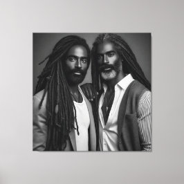 Äldre trådar canvastryck