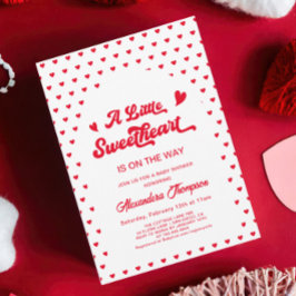 Äldre Valentineser Babyskor Kön Neutral Inbjudningar