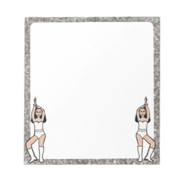 Äldre vit nr 2 anteckningsblock