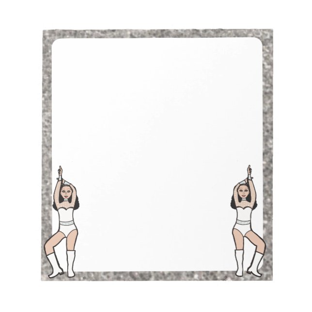 Äldre vit nr 2 anteckningsblock (Framsida)