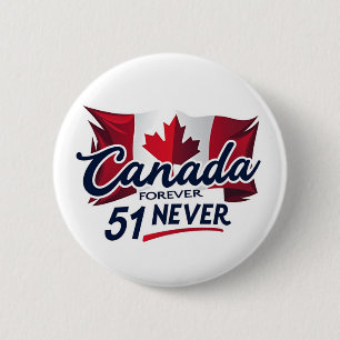 Aldrig 51, Canada Forever, Canadian Flagga Maple L Knapp