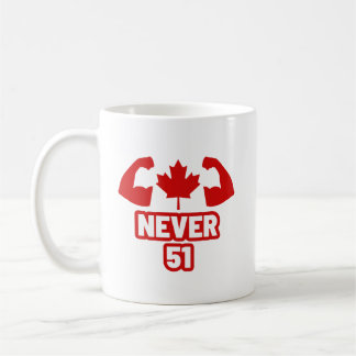 Aldrig 51 Kanada Strong Kaffemugg
