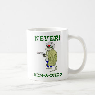 Aldrig Arm-En-Dillo Kaffemugg