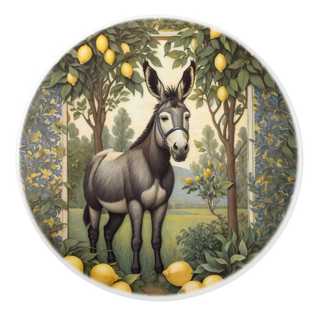 Åldrig åsna under citrusträden knopp (Framsidan)