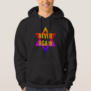 ALDRIG ÅTERKOMMA FÖRintelsen YOM HASHOAH Hoodie