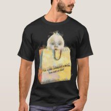 Aldrig Bagdad en Babe Black T Shirt