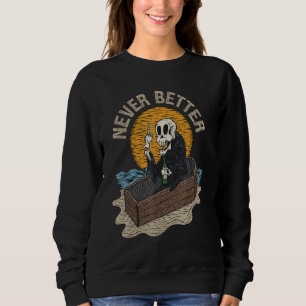 Aldrig bättre flyktig, Strange Burial Coffin T Shirt