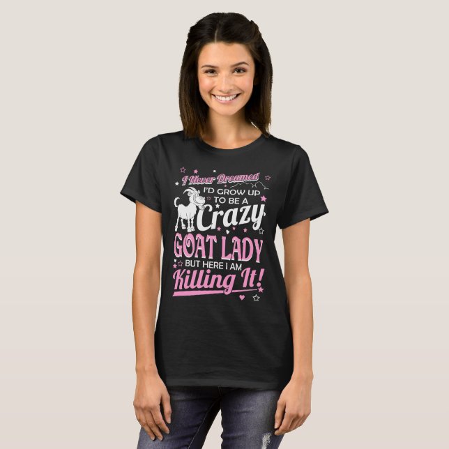 Aldrig Dreamed galen getdam som dödar det Tshirt T-shirt (Hel framsida)