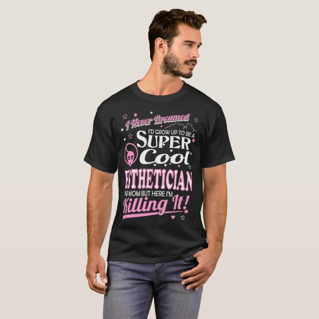 Aldrig Dreamed väx toppen kyler upp T Shirt (Hel framsida)