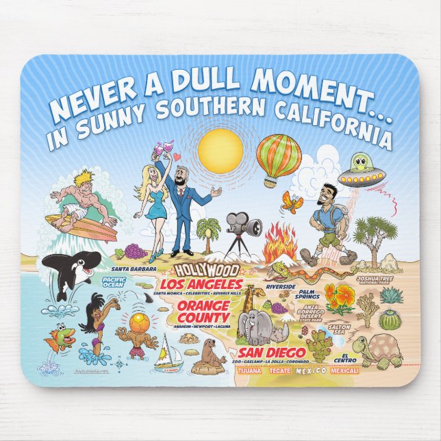 Aldrig en Dull Moment Southern California Mouse Pa Musmatta (Framsidan)