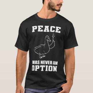 Aldrig Ett Alternativ Djurbiolog Present Vänner T Shirt