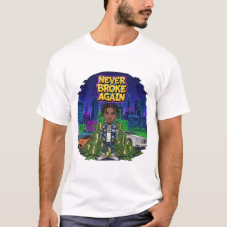 "Aldrig Fattig igen" Urban Art T-Shirt
