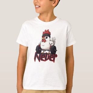 Aldrig Fega – Gymhöna Power T Shirt