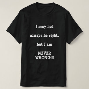 ALDRIG FEL T-Shirt