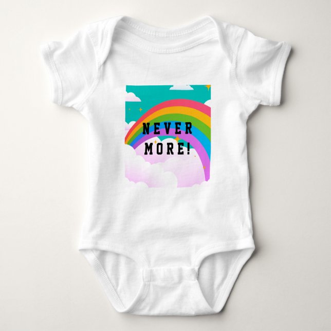 aldrig fler regnbågsavtal t shirt (Framsida)
