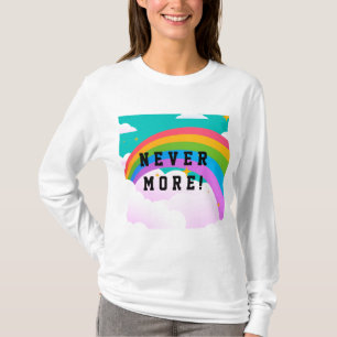 aldrig fler regnbågsavtal t shirt