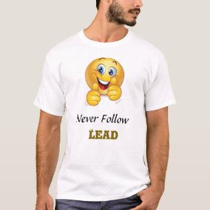 Aldrig Följ Ledar-T-Shirt T Shirt