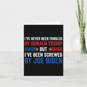 Aldrig Fondated av Donald Trump men Joe Biden 2 Kort