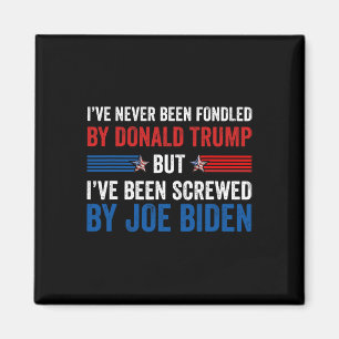 Aldrig Fondated av Donald Trump men Joe Biden 2 Magnet