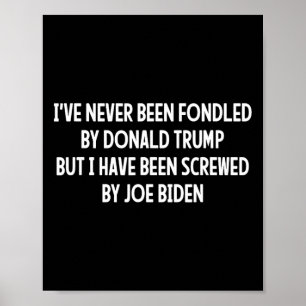 Aldrig Fondated av Donald Trump men Joe Biden 4 Poster