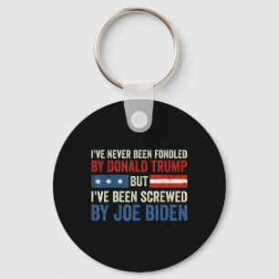 Aldrig Fondated av Donald Trump men Joe Biden 6 Nyckelring
