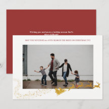 Aldrig för gammal Vit Falsk Guld Glitter Foto