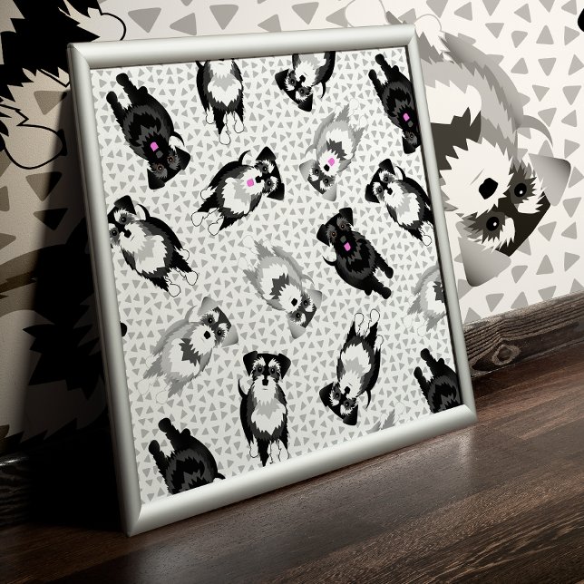 Aldrig för många Schnauzers Poster (Skapare uppladdad)