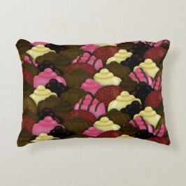 Aldrig för mycket choklad - Valentines day-godis Prydnadskudde