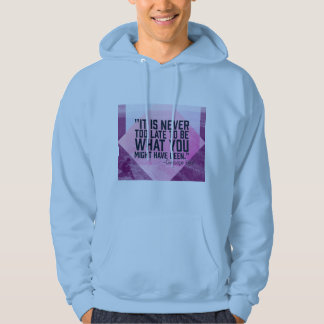 "Aldrig för sent" i den inspirerande Manarna Hoodie