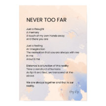 Aldrig för sent Kärlek Dikt Poetry