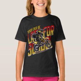 Aldrig för sent till skolan t shirt