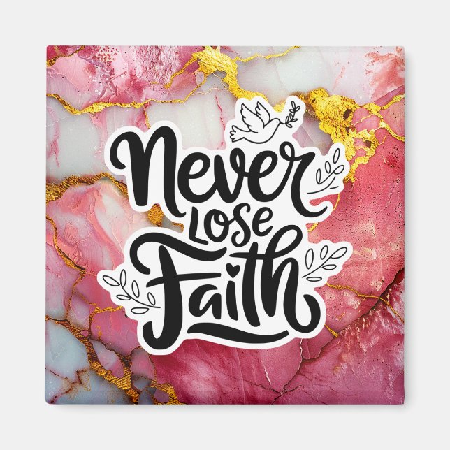 Aldrig förlora Faith Magnet (Framsidan)