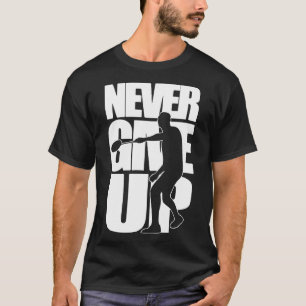 ALDRIG GE UP-badminton T Shirt