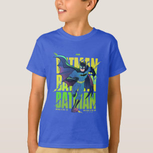 Aldrig Ge Up Batman Running Graphic T Shirt
