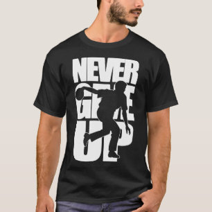 Aldrig Ge Up Bowling T Shirt