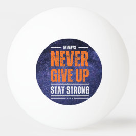 Aldrig Ge Up: Cosmic Edition Pingisboll